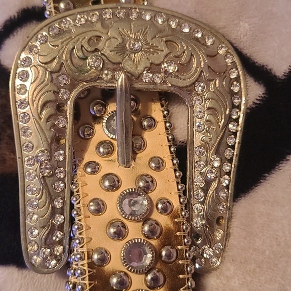 Rhinestone western belt - Picture 7 of 12